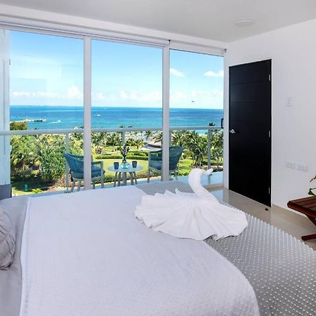 Amara, Depa Con Vista Al Mar Lägenhet Cancún Exteriör bild