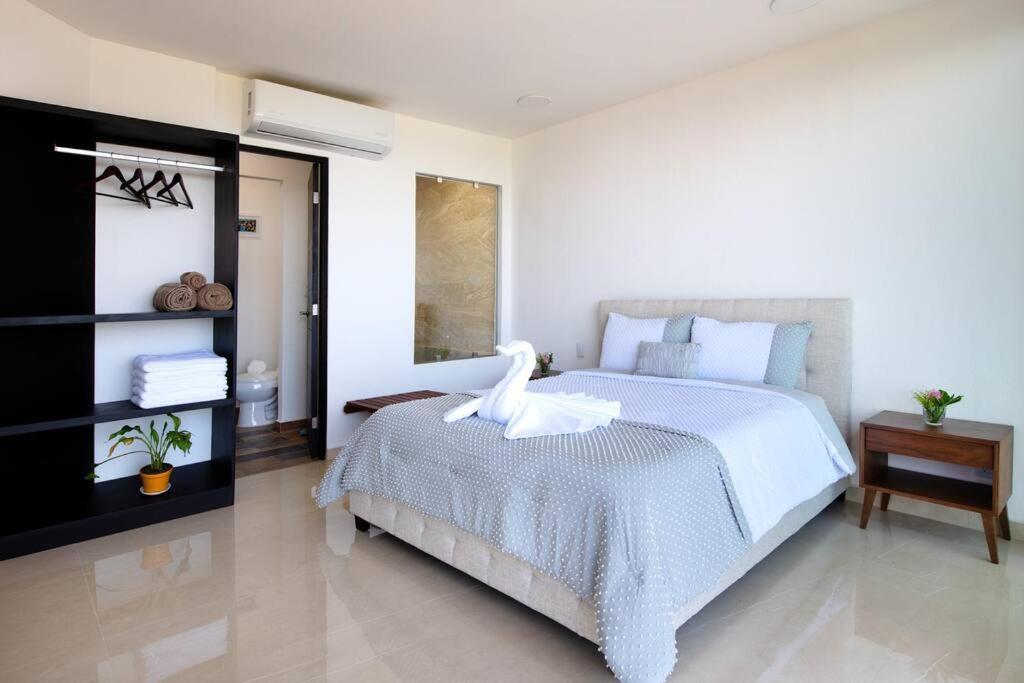 Amara, Depa Con Vista Al Mar Lägenhet Cancún Exteriör bild