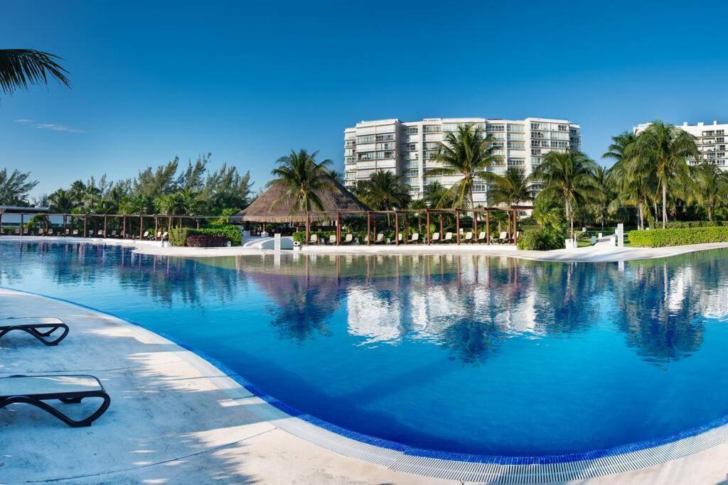 Amara, Depa Con Vista Al Mar Lägenhet Cancún Exteriör bild