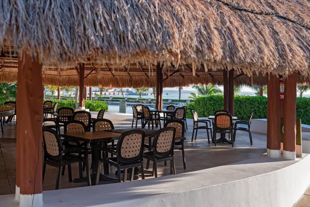 Amara, Depa Con Vista Al Mar Lägenhet Cancún Exteriör bild